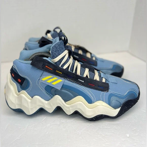 Women's adidas Exhibit B Candace Parker Mid Top Basketball Shoes Sz 8.5M NWT - Picture 2 of 13